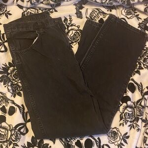Black Rustler Denim Jeans
